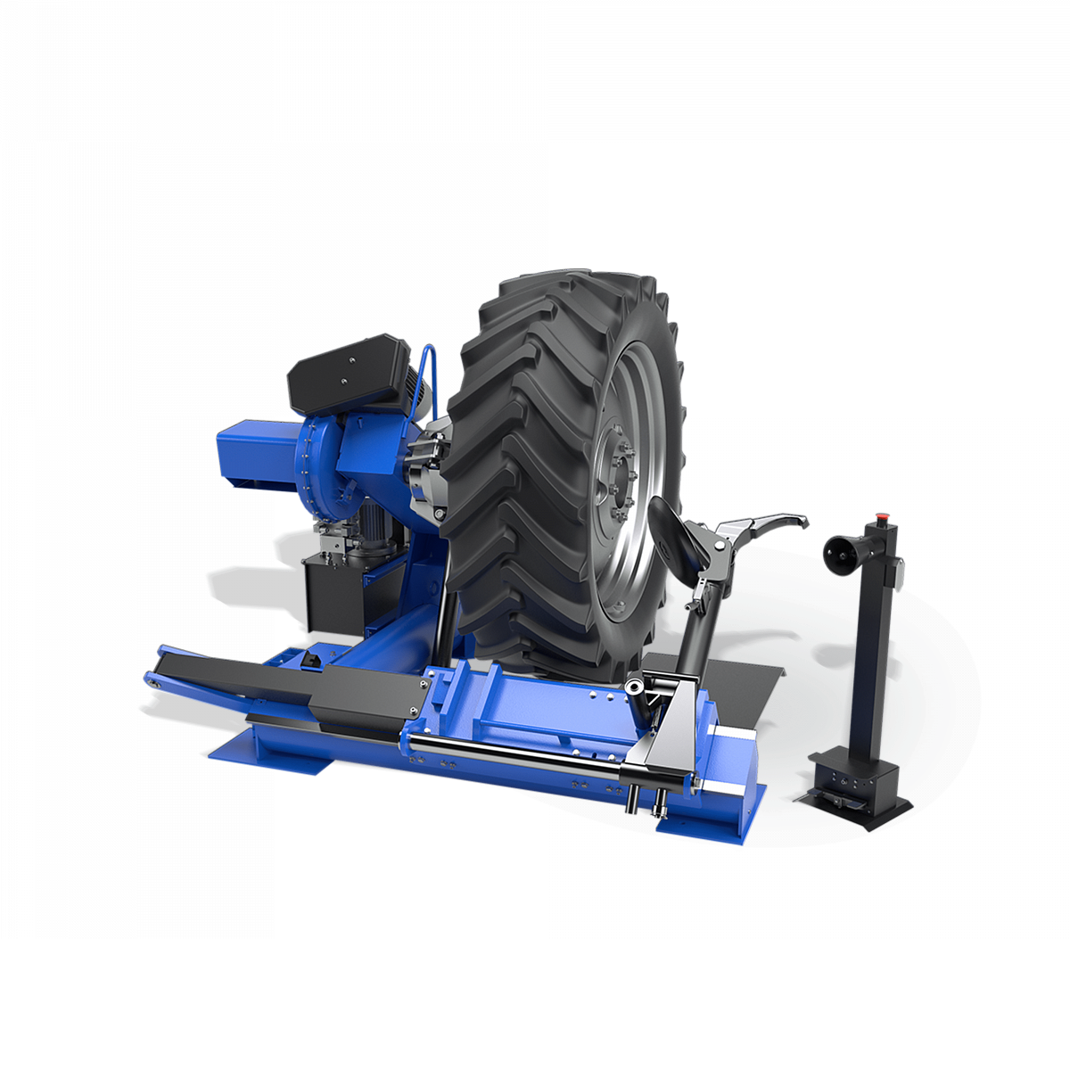 Грузовой шиномонтажный станок ГШС-515В Синий RAL5017