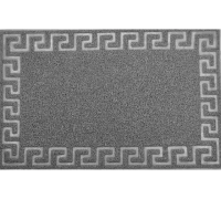 Коврик придверный пористый ComeForte "Meander" 60х90см Серый 20шт/уп