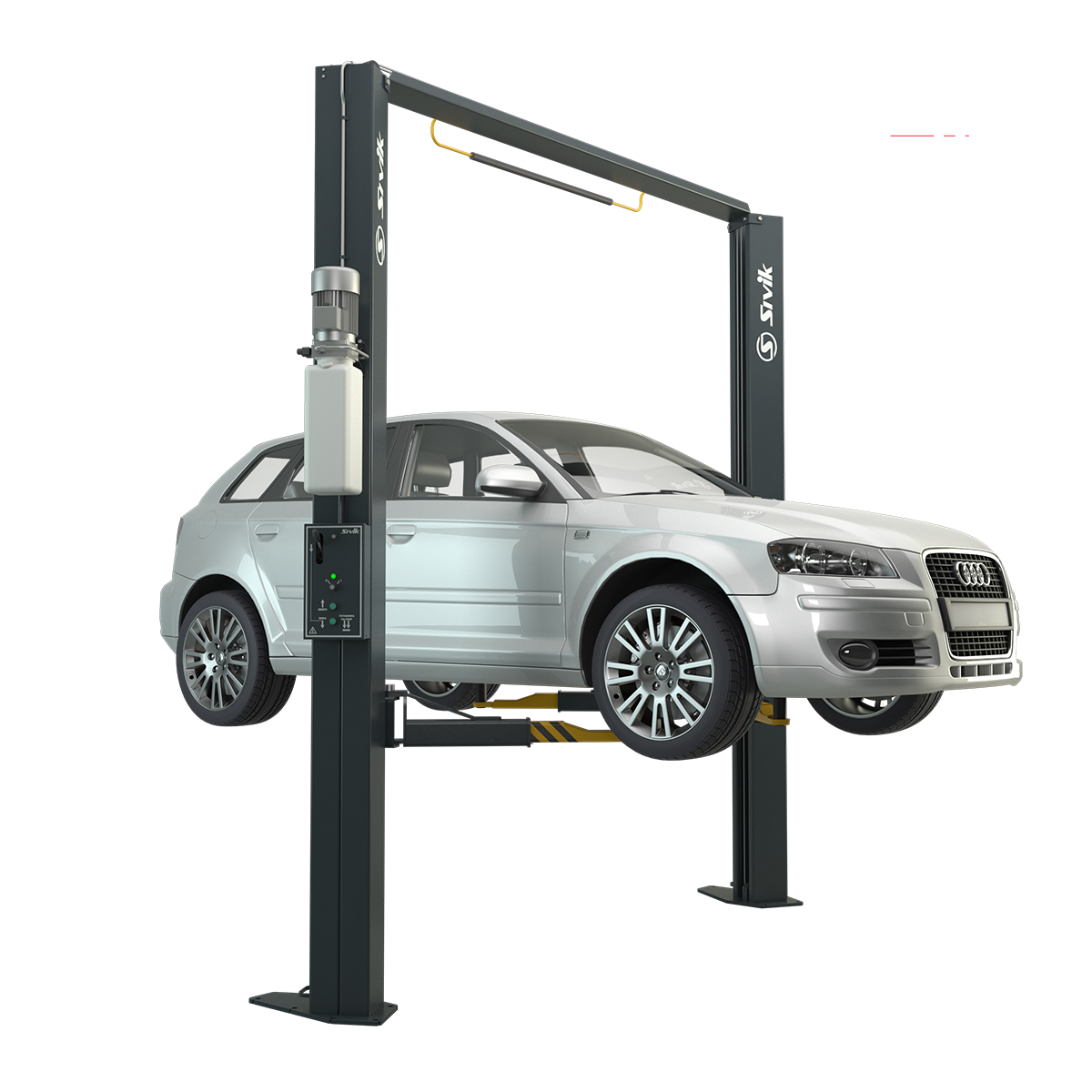 Двухстоечный электрогидравлический подъемник ПГА-4200-КЕ Серый RAL7047