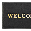 Коврик придверный пористый ComeForte "WELCOME"