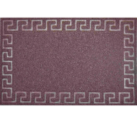 Коврик придверный пористый ComeForte "Meander" 60х90см Коричневый 20шт/уп