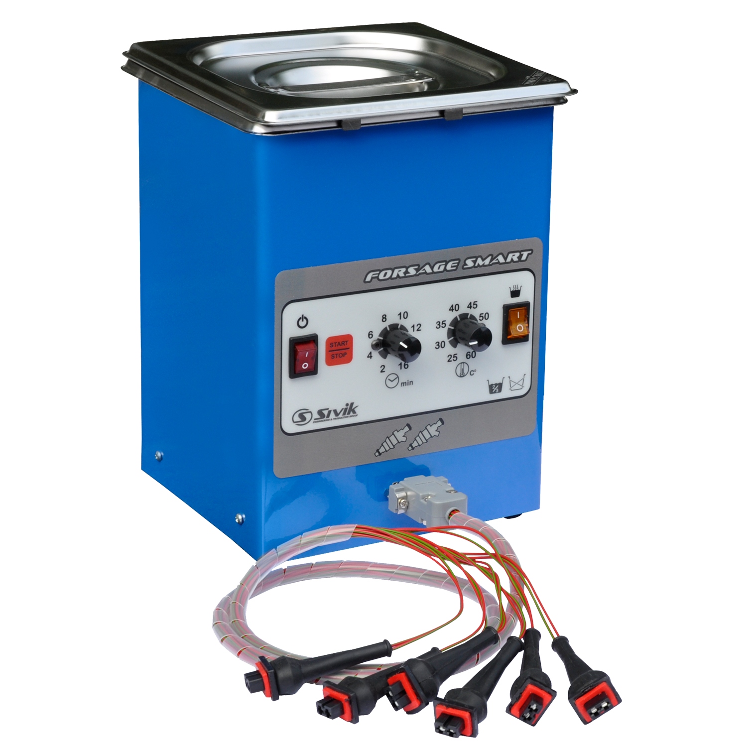 Установка для промывки форсунок инжекторных двигателей Форсаж Smart