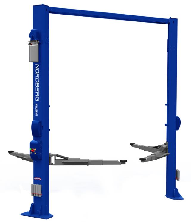 Подъемник двухстоечный с верхней синхронизацией, г/п 4,5т (N4125H-4,5T)