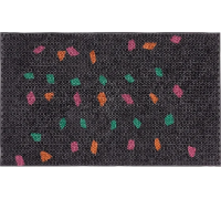 Коврик придверный резиновый ComeForte «FRD» 45x75см Black прямоугольный 10шт/уп