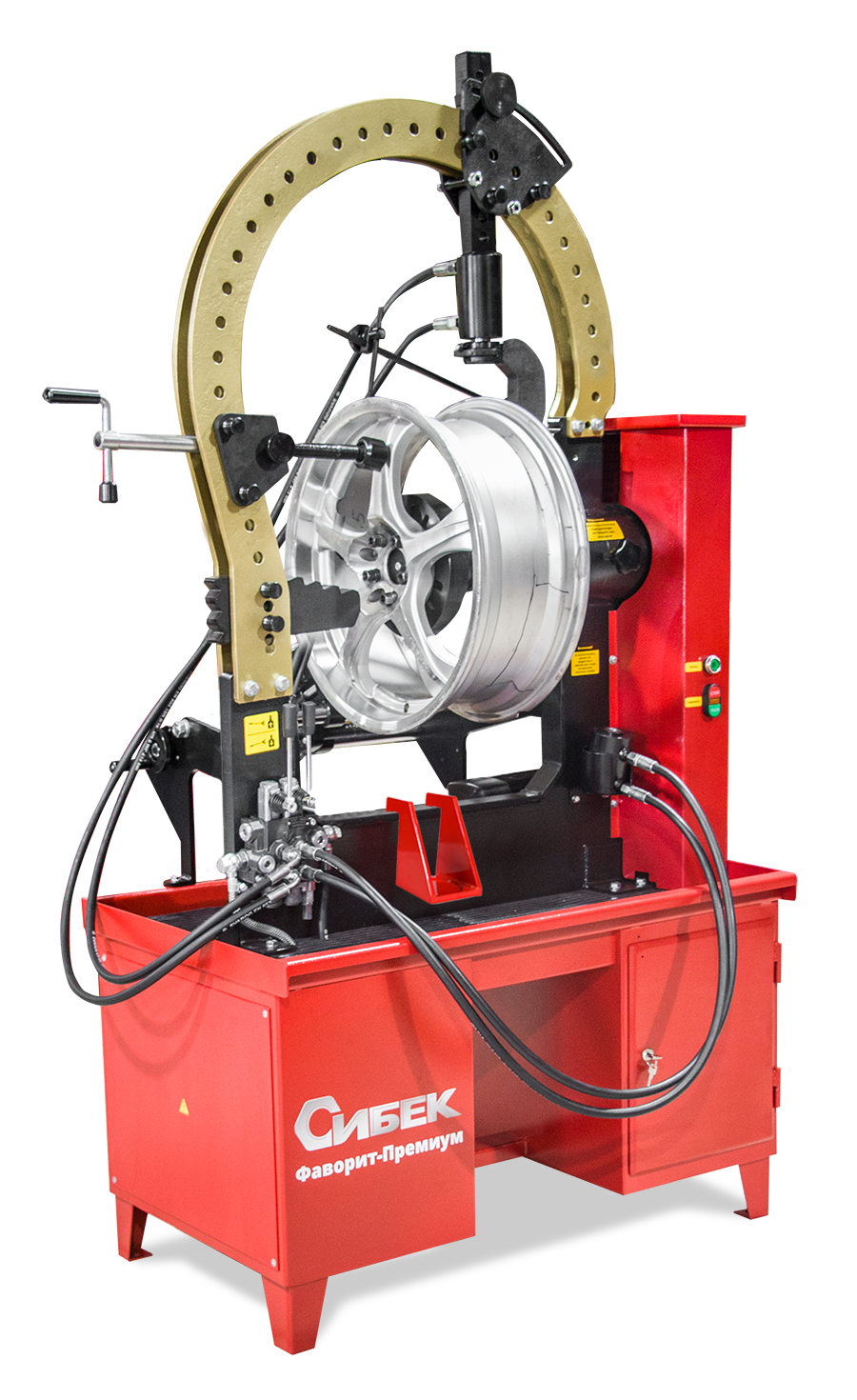 Стенд для правки легкосплавных дисков Фаворит-Премиум