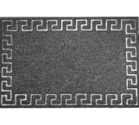 Коврик придверный пористый ComeForte "Meander" 60х90см Черный 20шт/уп