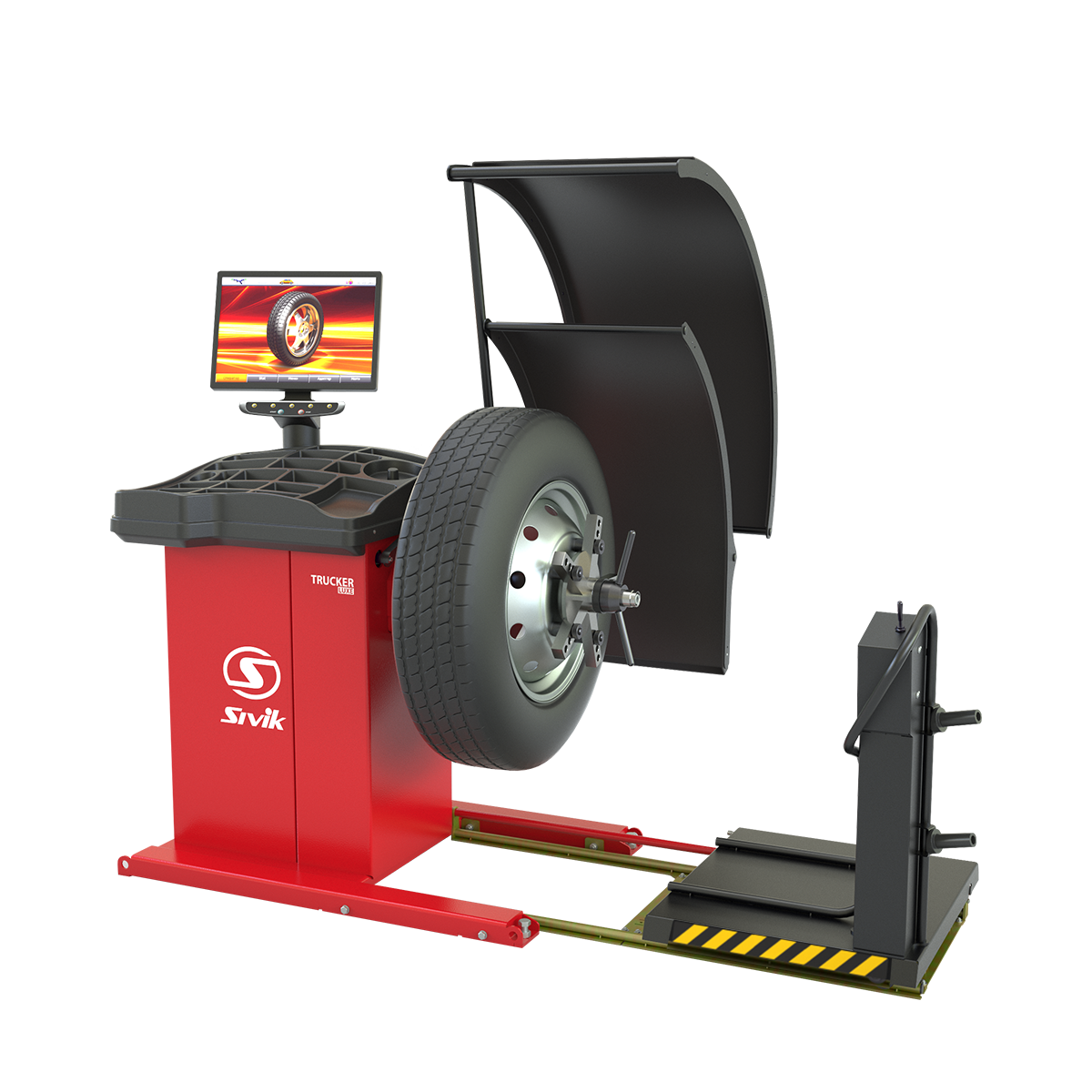 Грузовой балансировочный станок TRUCKER Luxe. СБМП-200 Л