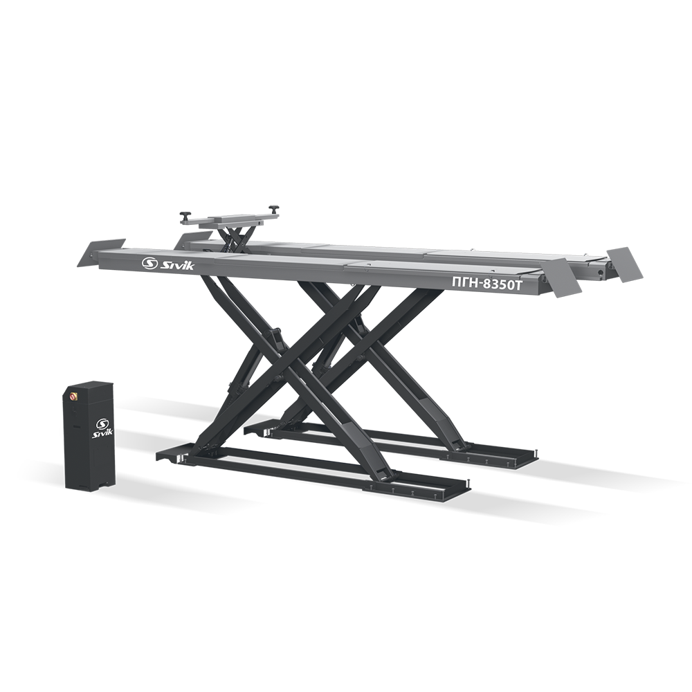Ножничный электрогидравлический подъемник ПГН-8350Т Серый RAL7016