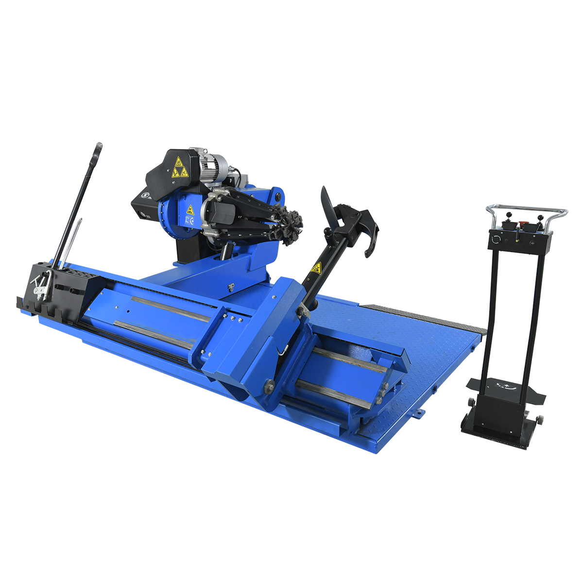 Грузовой шиномонтажный станок ГШС-516К Синий RAL5017