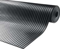 AM-01 Резиновое рулонное покрытие ComeForte «Рифленка» 1,5*10м Fine Ribbed rubber (мелк.линия)