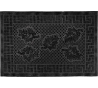 Коврик придверный резиновый ComeForte PIN MAT 40х60см «ПЯТЬ ЛИСТЬЕВ» 20шт/уп (IND)