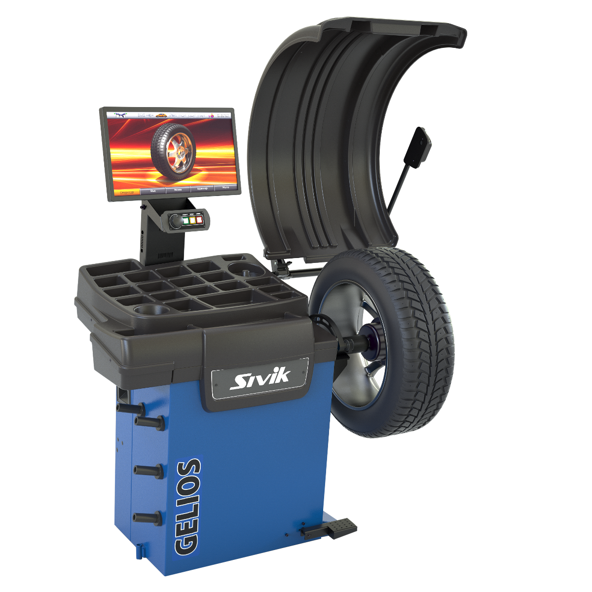 Балансировочный станок GELIOS СБМП-60/3D Plus (УЗ, ТЛУ)