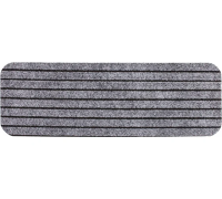 Влаговпитывающая накладка на ступень «МОДЕРН» 25х75см серый  20шт/уп