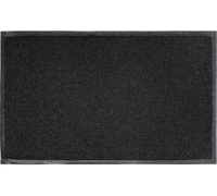Коврик придверный пористый ComeForte "Spaghetti" 60х90см Черный 20шт/уп