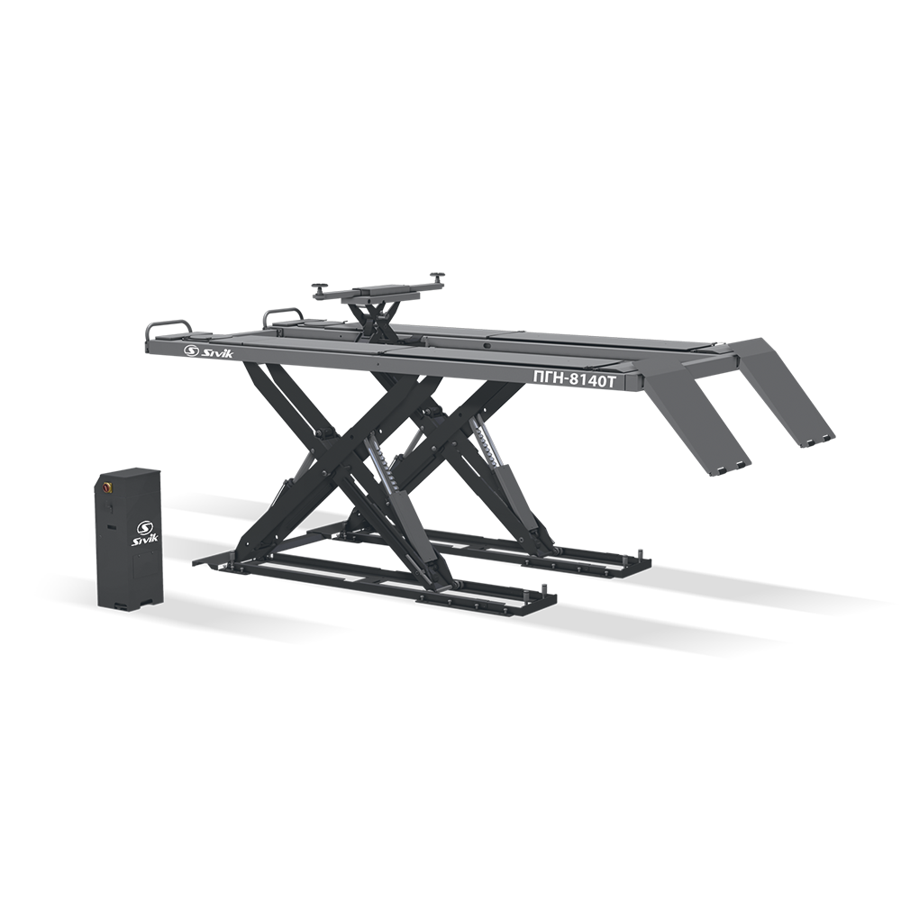 Ножничный электрогидравлический подъемник ПГН-8140Т Серый RAL7016