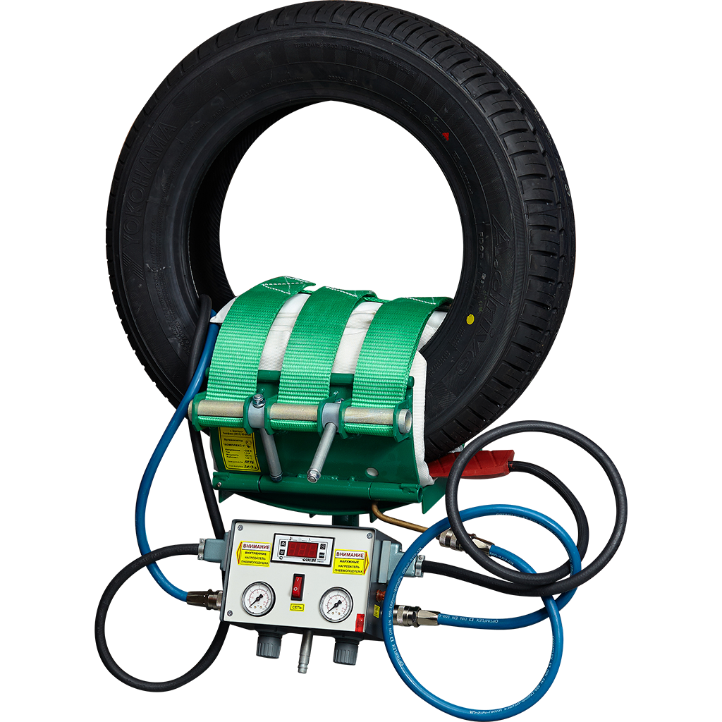 01 012 Вулканизатор "Комплекс-1" (3 гибких нагревателя и 3 пневмоподушки в чехлах)