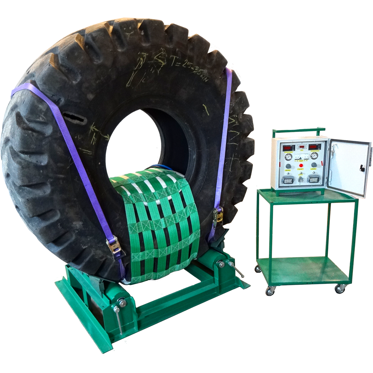 01 015 Вулканизатор "Комплекс-3" (3 гибких нагревателя и 3 пневмоподушки в чехлах)