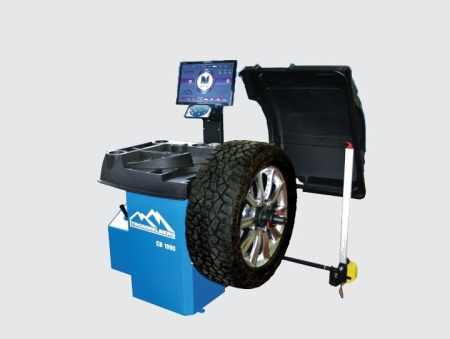 CB1990B Станок балансировочный с автовводом данных и ЖК-монитором