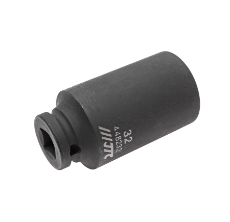 JTC-448232 Головка торцевая 1/2" 32мм ударная глубокая L=82мм 