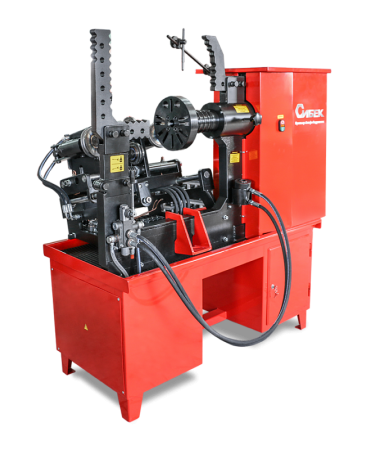 Универсальный стенд для правки дисков Премьер-Альфа-Гидравлик