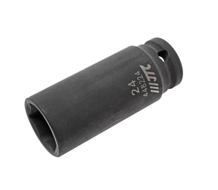 JTC-448224 Головка торцевая 1/2" 24мм ударная глубокая L=82мм