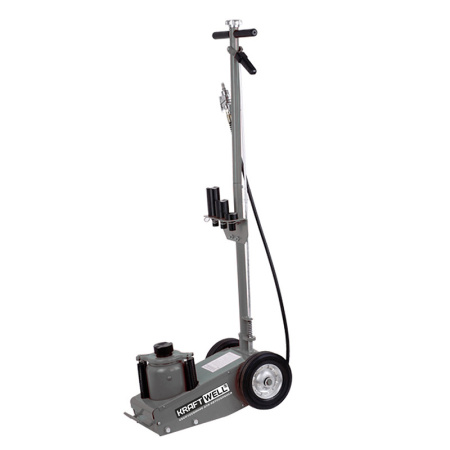 Домкрат KraftWell пневмо-гидравлический, г/п 35т