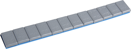 0077-FE  Грузики самоклеящиеся СЕРЫЕ  (12-5гр) 100шт