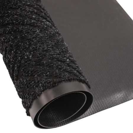 Коврик влаговпитывающий ComeForte «FLOOR MAT»  Ёлочка 80х120см Черный 10шт/уп