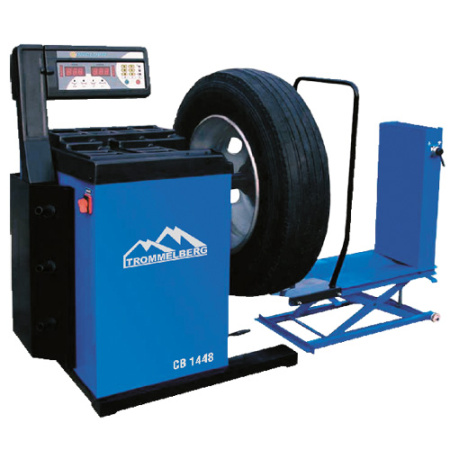 CB1448 Станок балансировочный для грузового и легкового транспорта.