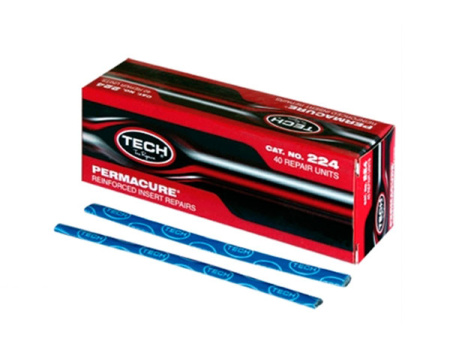 224 Жгуты PERMACURE с кордом толстые 130 мм (установка с клеем), 40шт