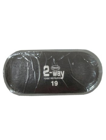 19BK Заплата овальная TECH 2-WAY 150х70мм, 1шт