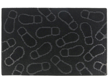 Коврик придверный резиновый ComeForte PIN MAT 60х90см «FOOT STEP» 5шт/уп