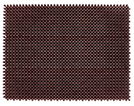 Щетинистое покрытие модульная 42Х56 см из 12-ти сегментов коричневый 20шт/уп