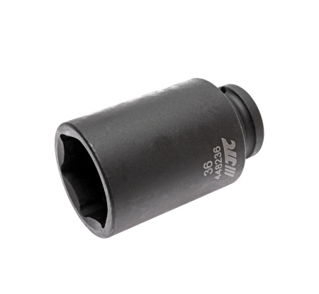 JTC-448236 Головка торцевая 1/2" 36мм ударная глубокая L=82мм