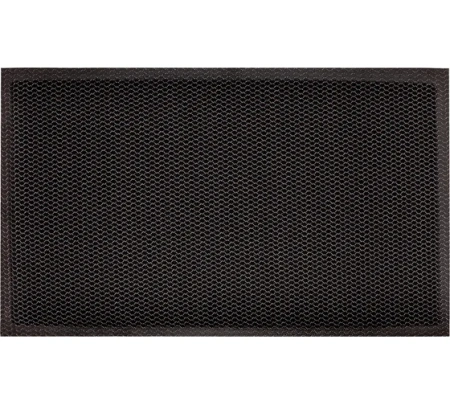 Коврик напольный ComeForte Mesh Mat 40х60см. серо-черный 20шт/уп.