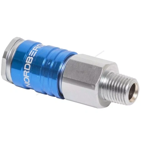 NPF22 Быстросъем наружная резьба (мама) NORDBERG 1/4"