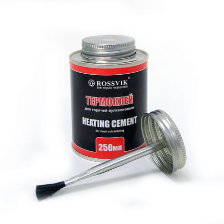 Термоклей, ROSSVIK 250мл (банка с кистью)