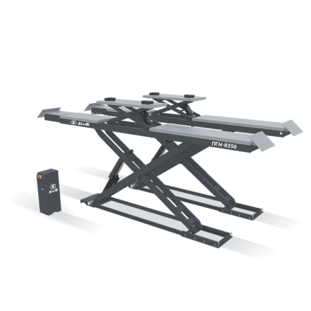 Ножничный электрогидравлический подъемник ПГН-8350 Синий RAL5017