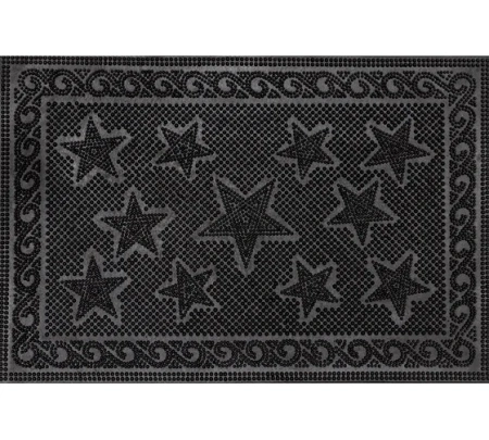 Коврик придверный резиновый ComeForte PIN MAT 45х75см «ЗВЕЗДОЧКИ» 10шт/уп
